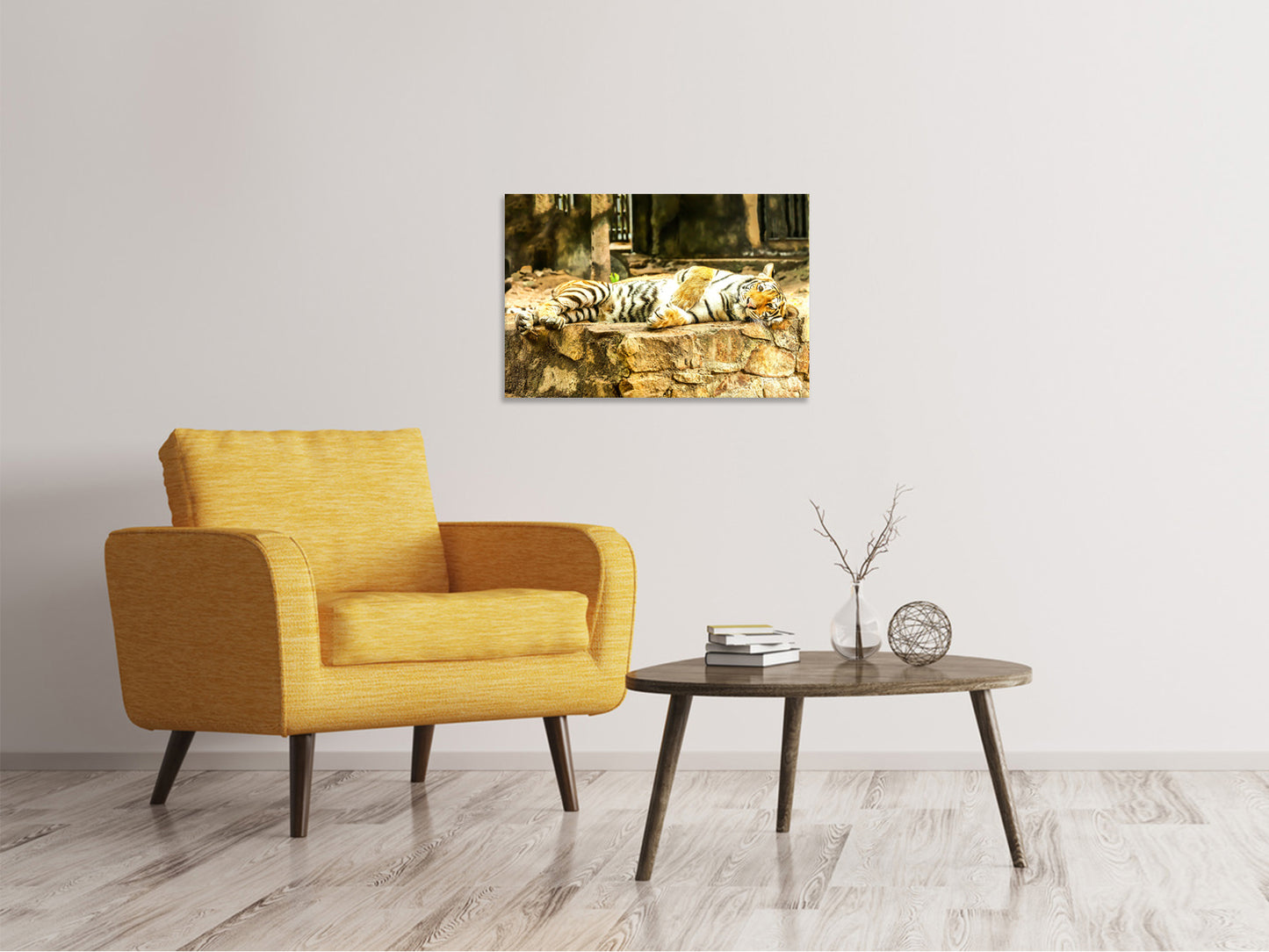 Leinwandbild Der Sibirische Tiger