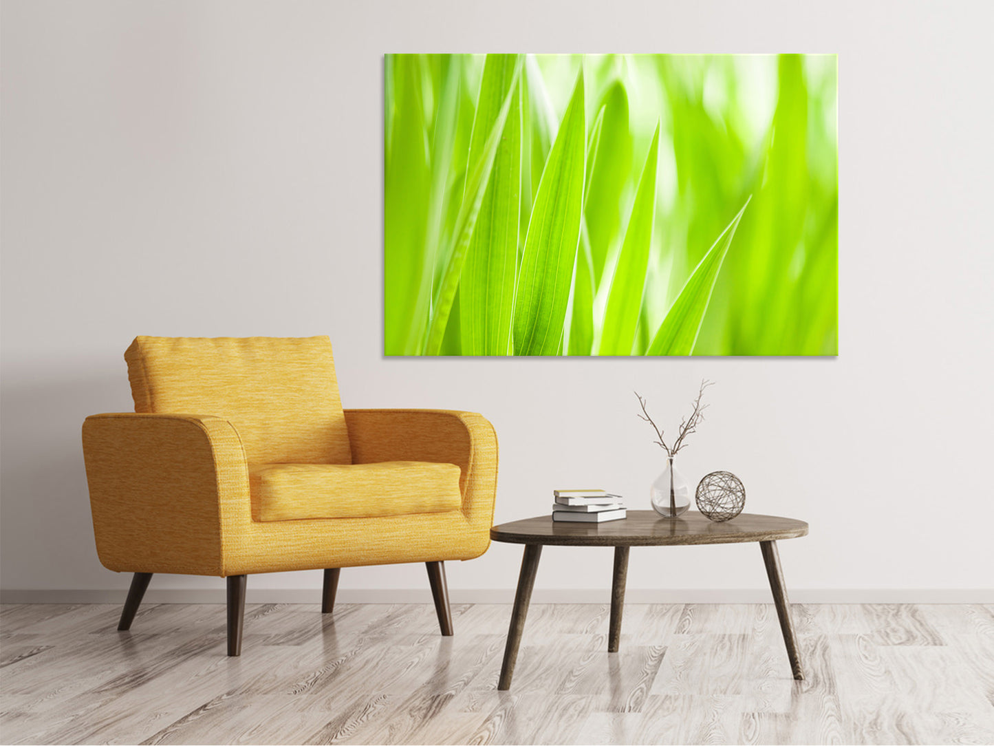 Leinwandbild Gras XXL
