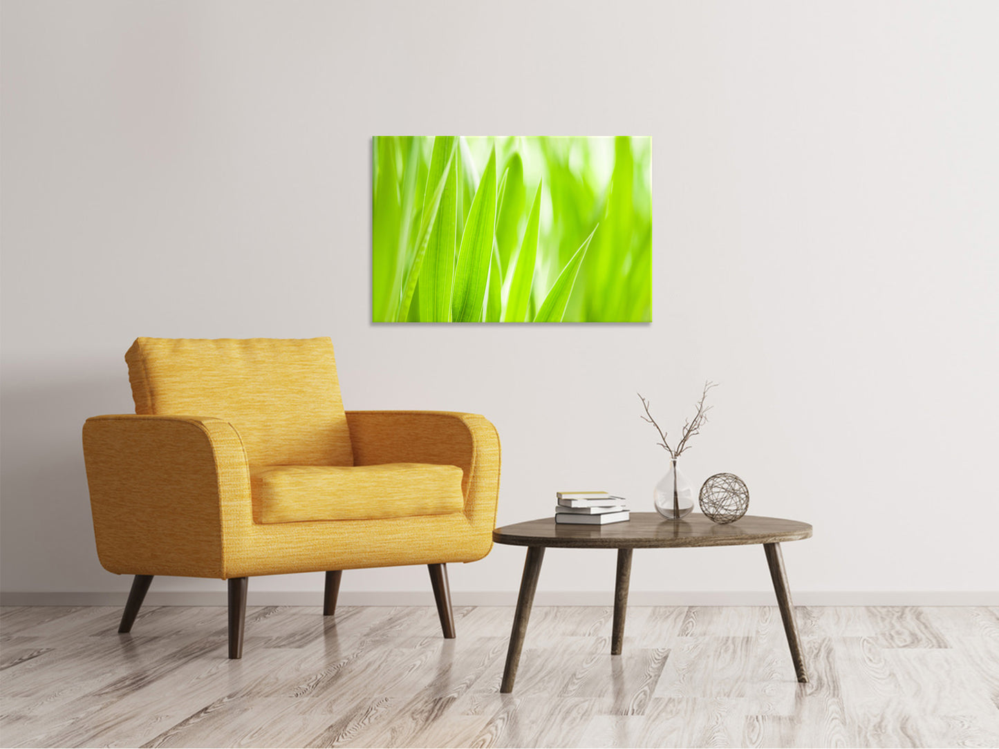 Leinwandbild Gras XXL