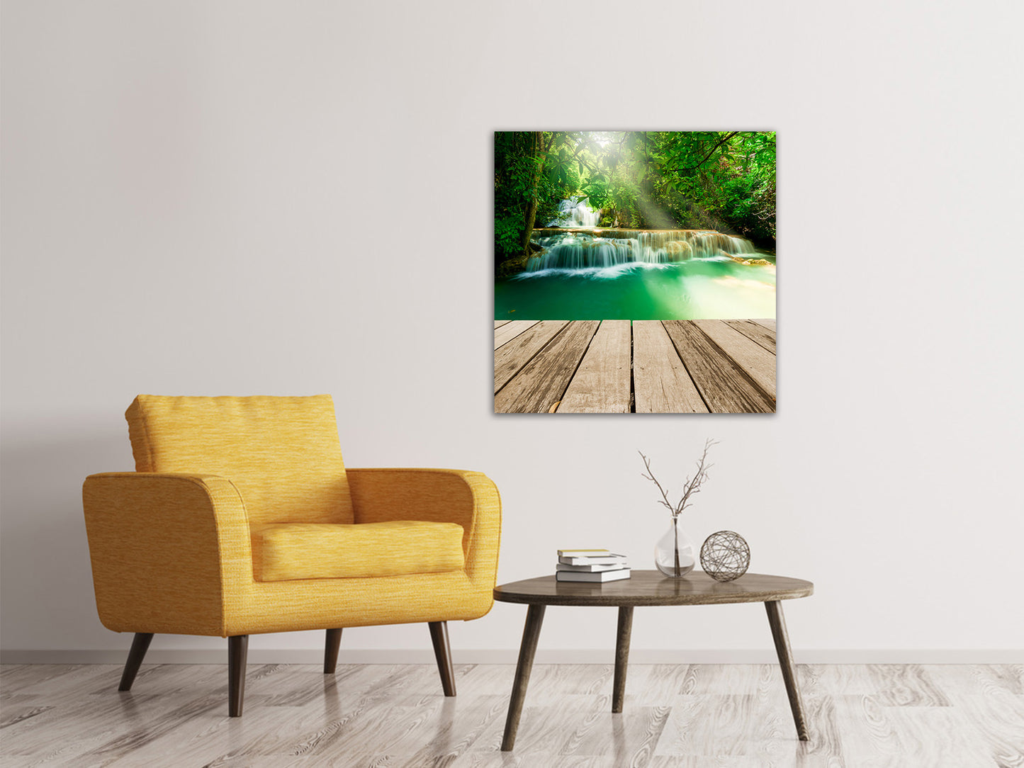 Leinwandbild Wasserfall Thailand