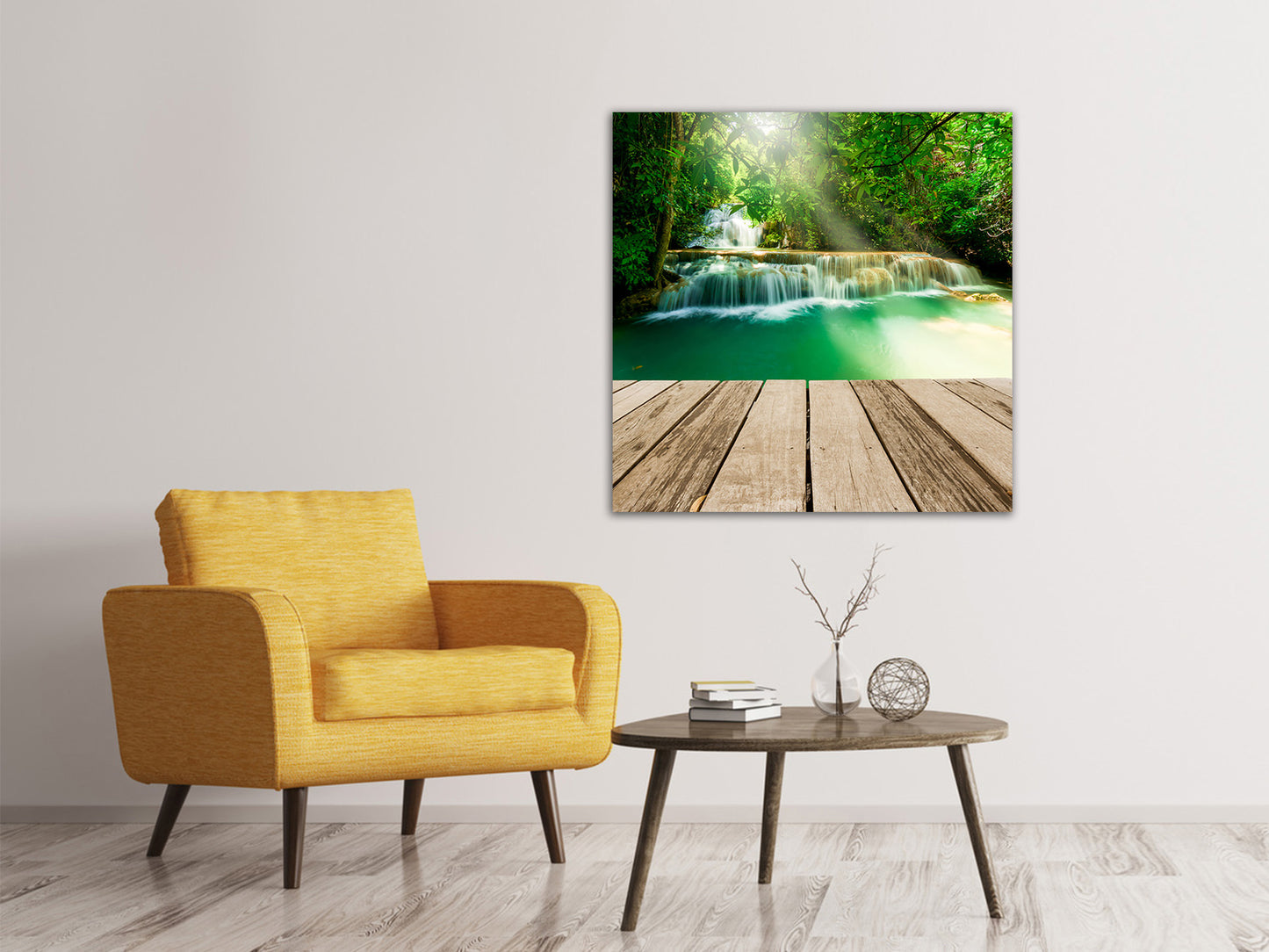 Leinwandbild Wasserfall Thailand