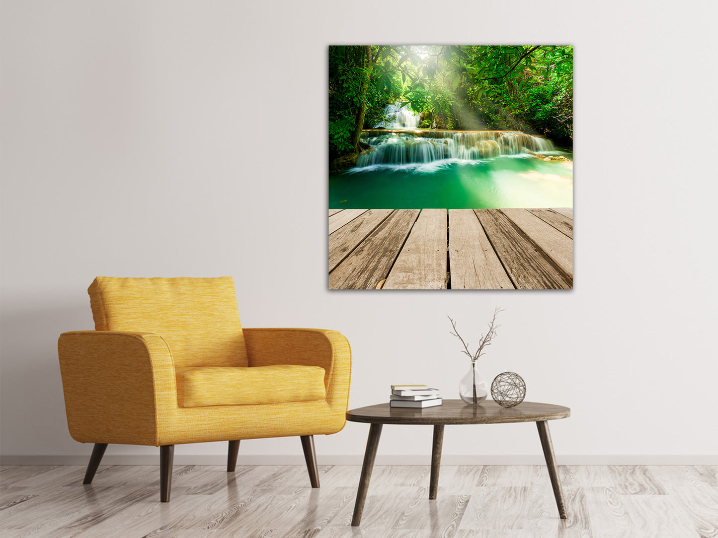 Leinwandbild Wasserfall Thailand