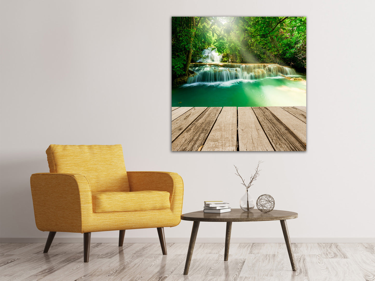 Leinwandbild Wasserfall Thailand
