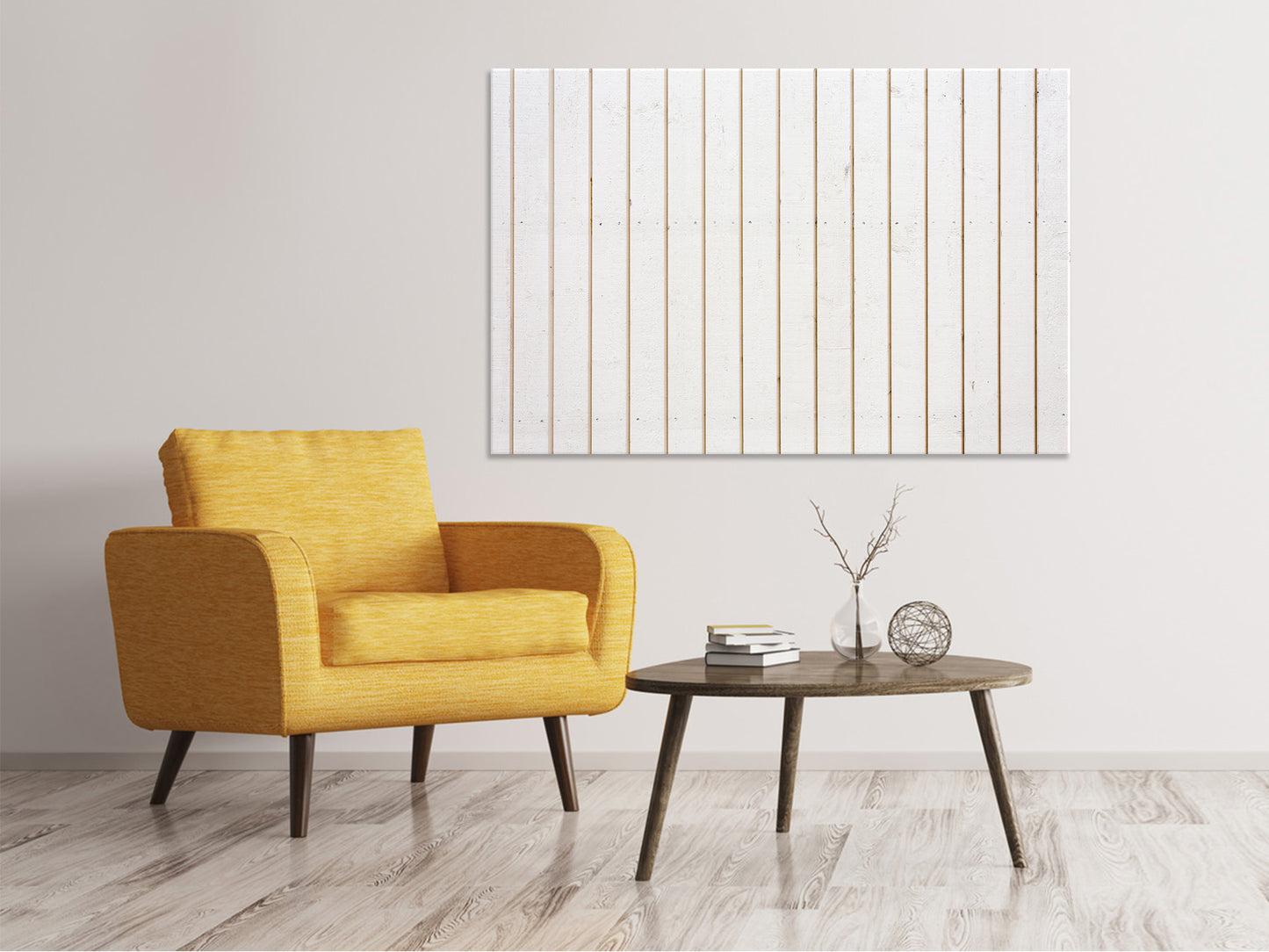 Leinwandbild Mediterranes Holz