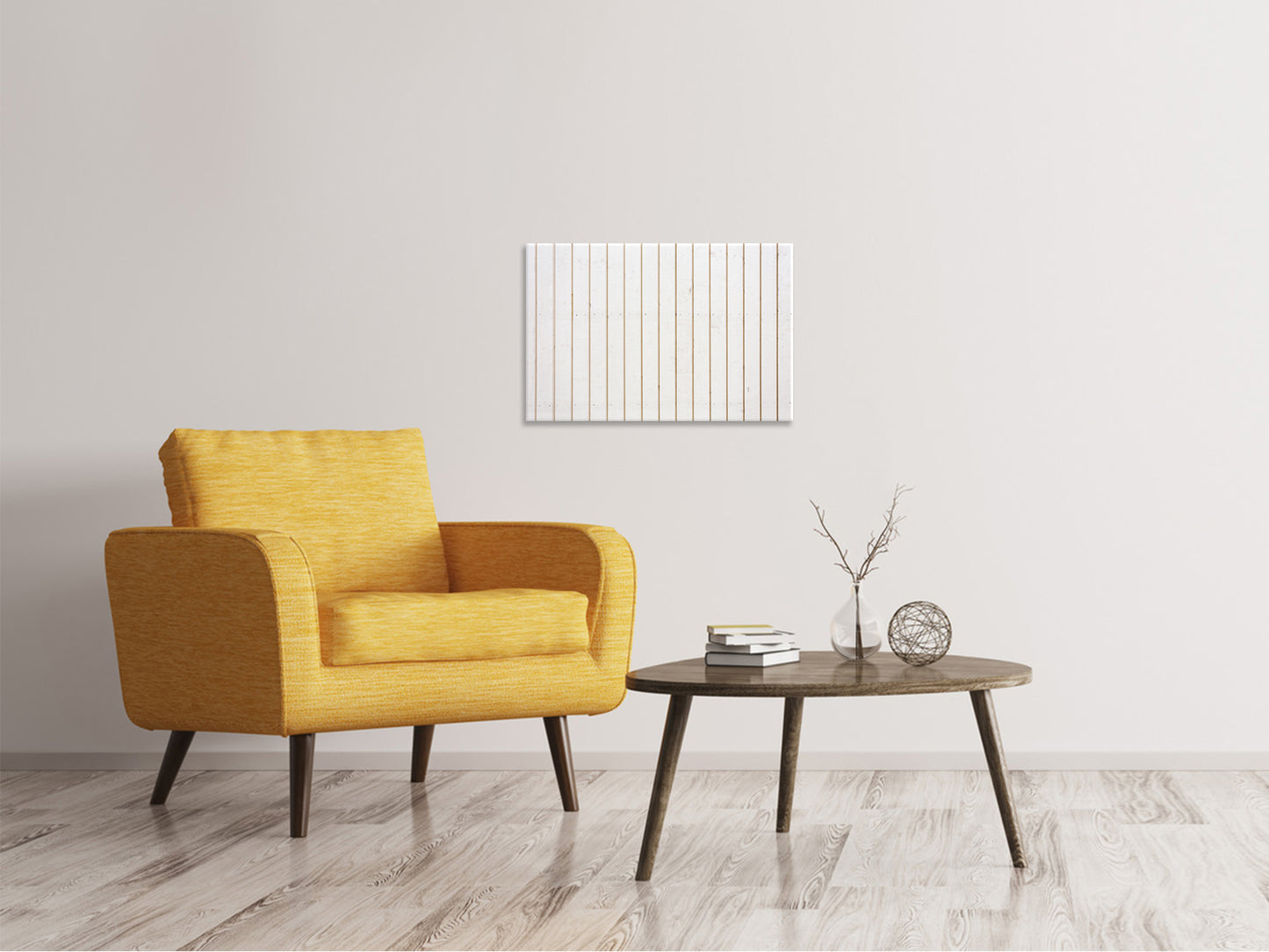 Leinwandbild Mediterranes Holz