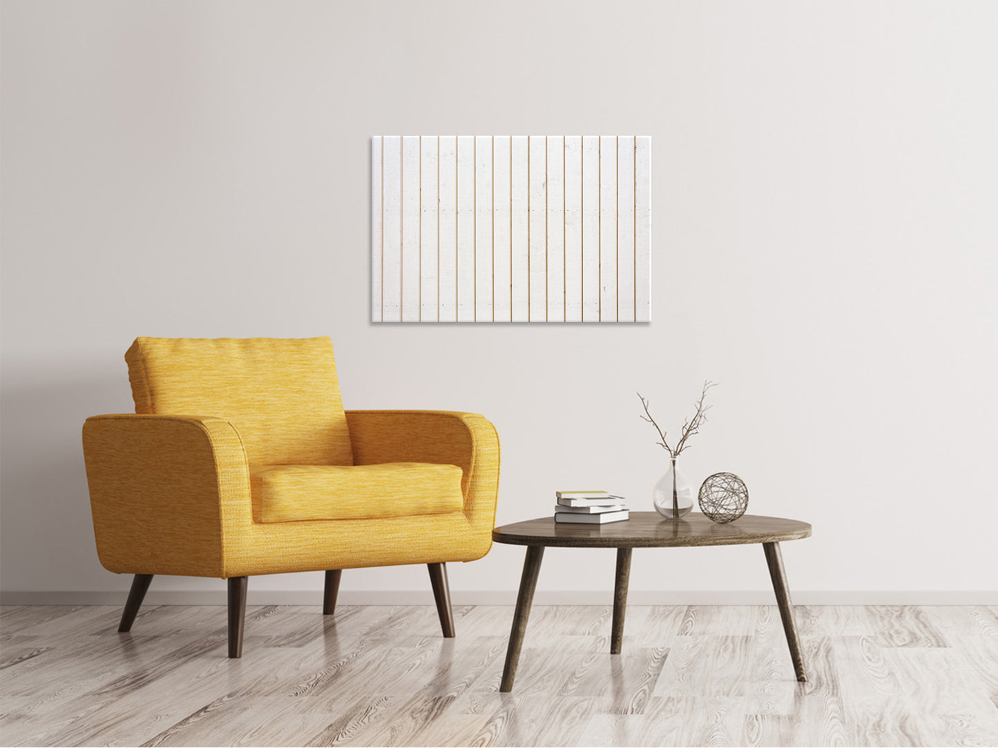 Leinwandbild Mediterranes Holz