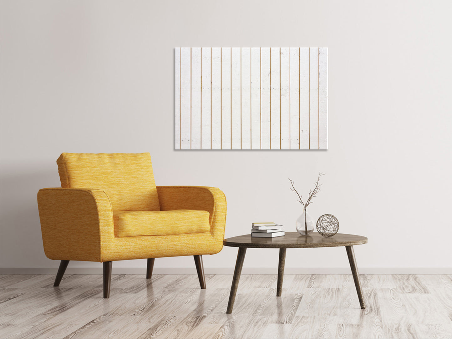 Leinwandbild Mediterranes Holz