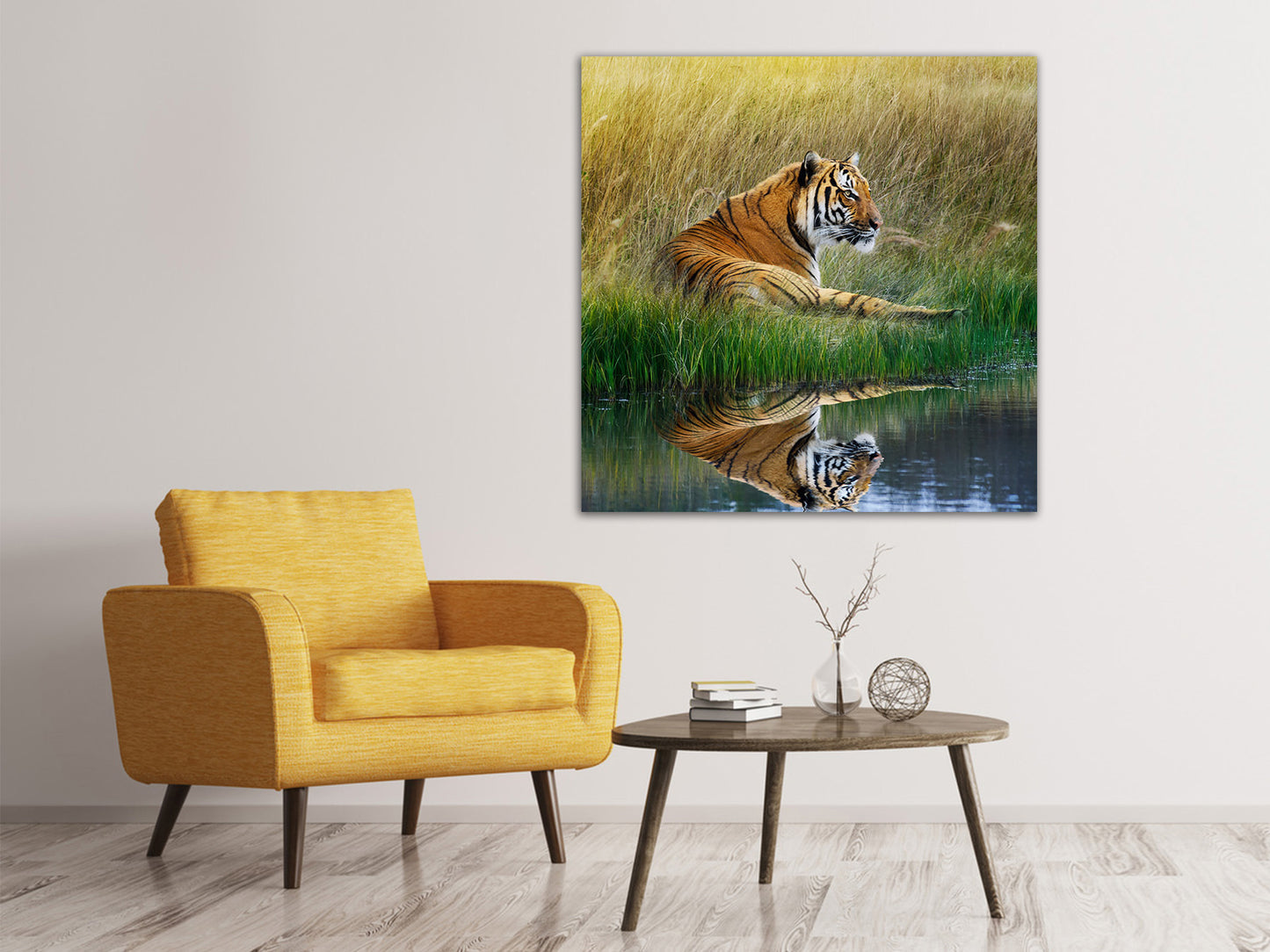 Leinwandbild Der Tiger