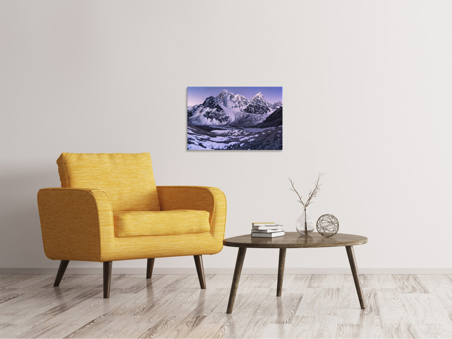 Leinwandbild Taboche und Cholatse