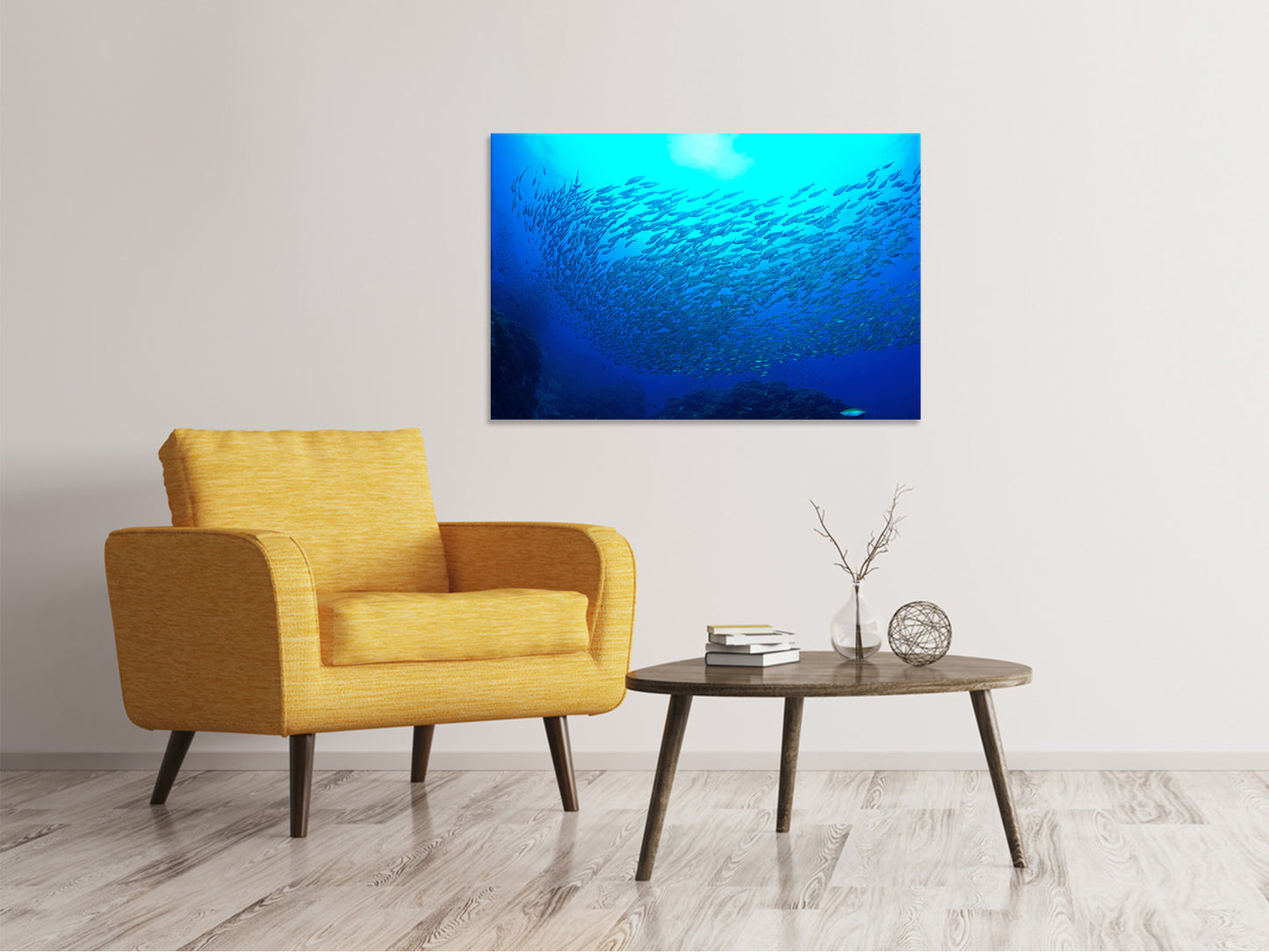 Leinwandbild Fischwelt