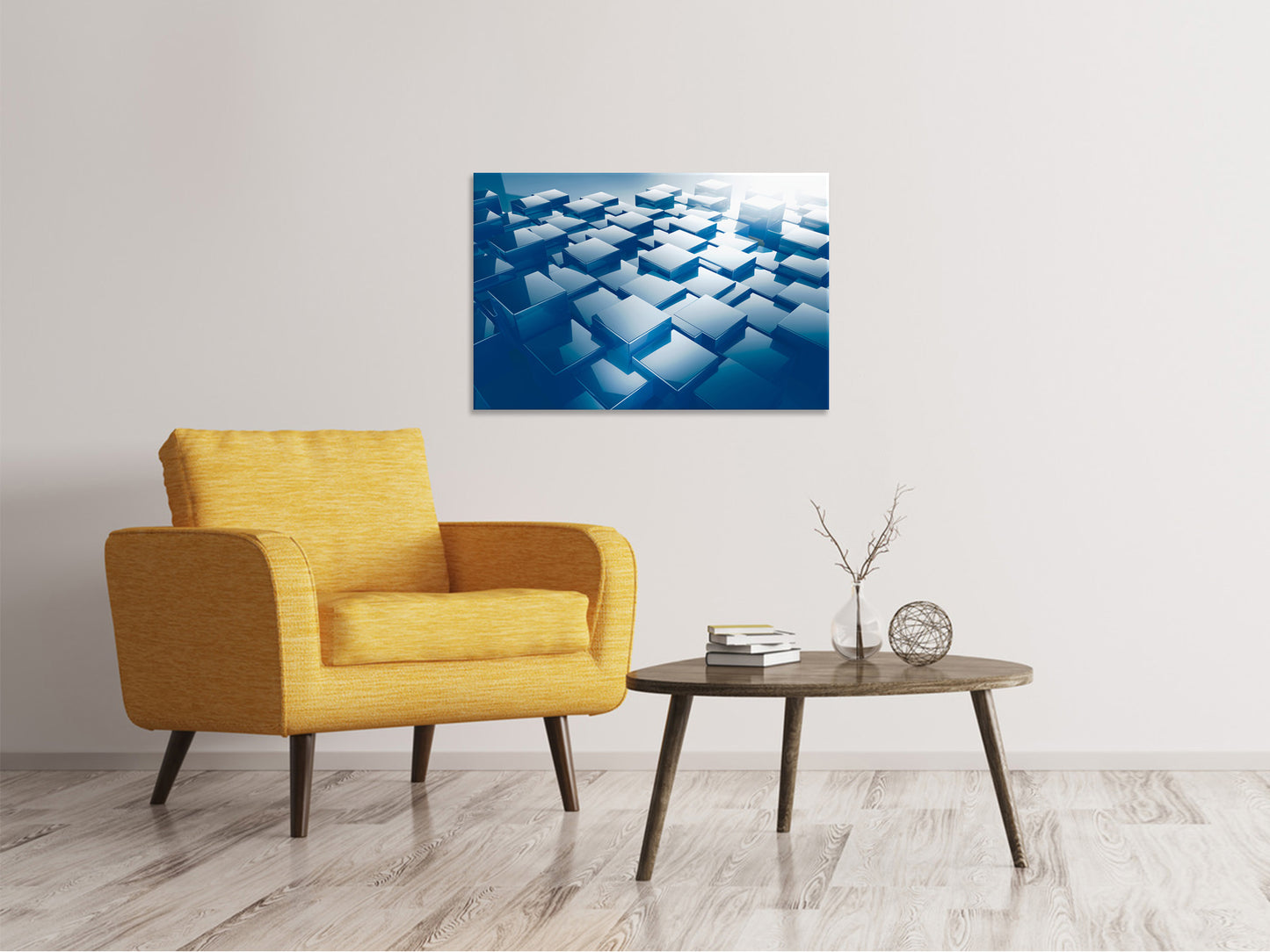 Leinwandbild 3D-Cubes
