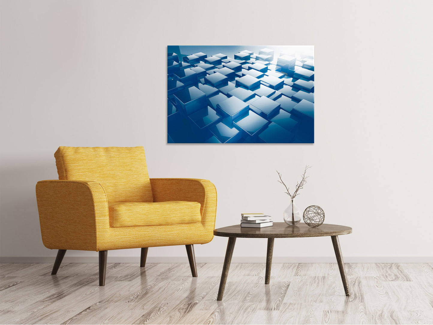 Leinwandbild 3D-Cubes