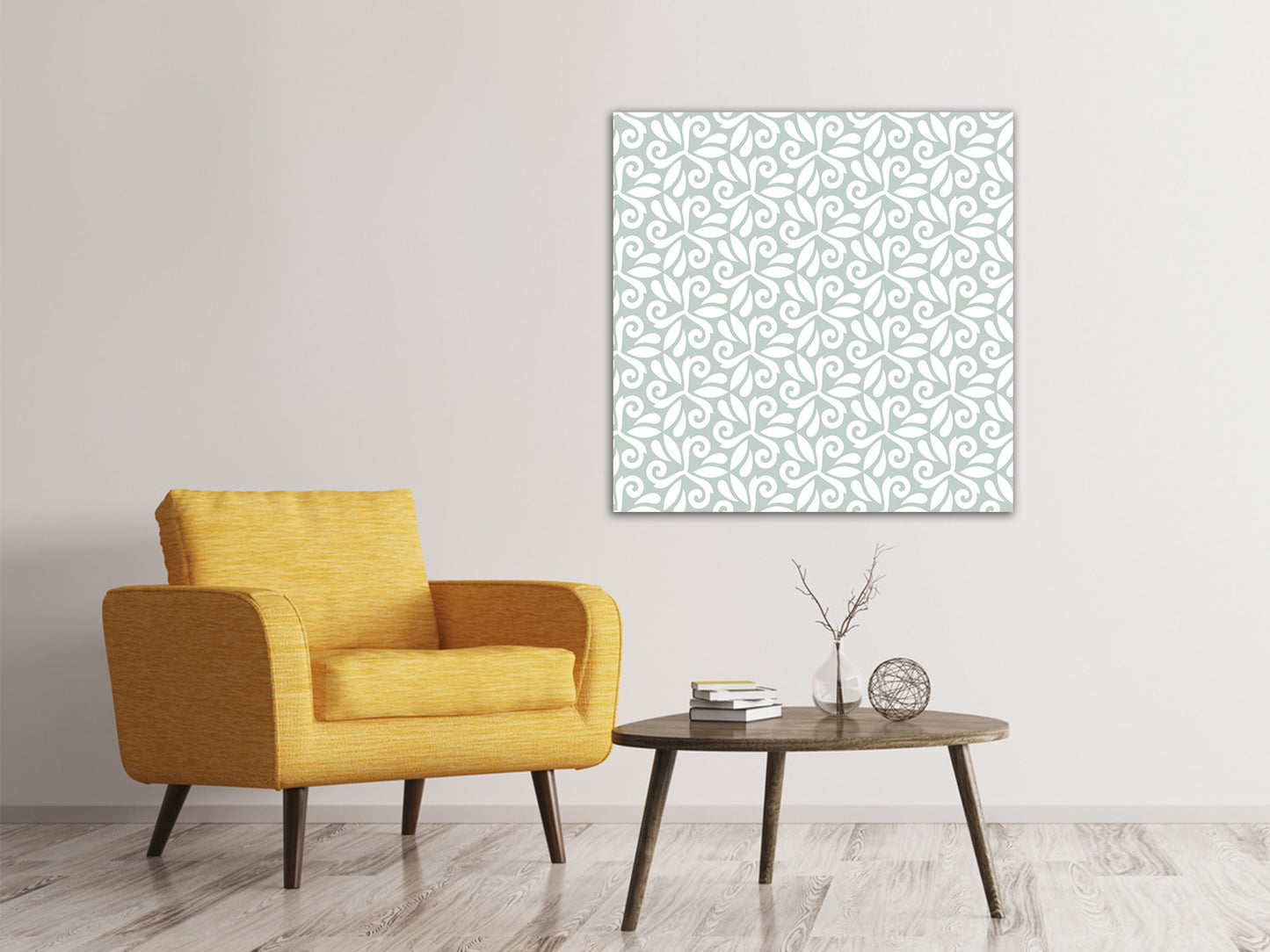 Leinwandbild Renaissancemuster