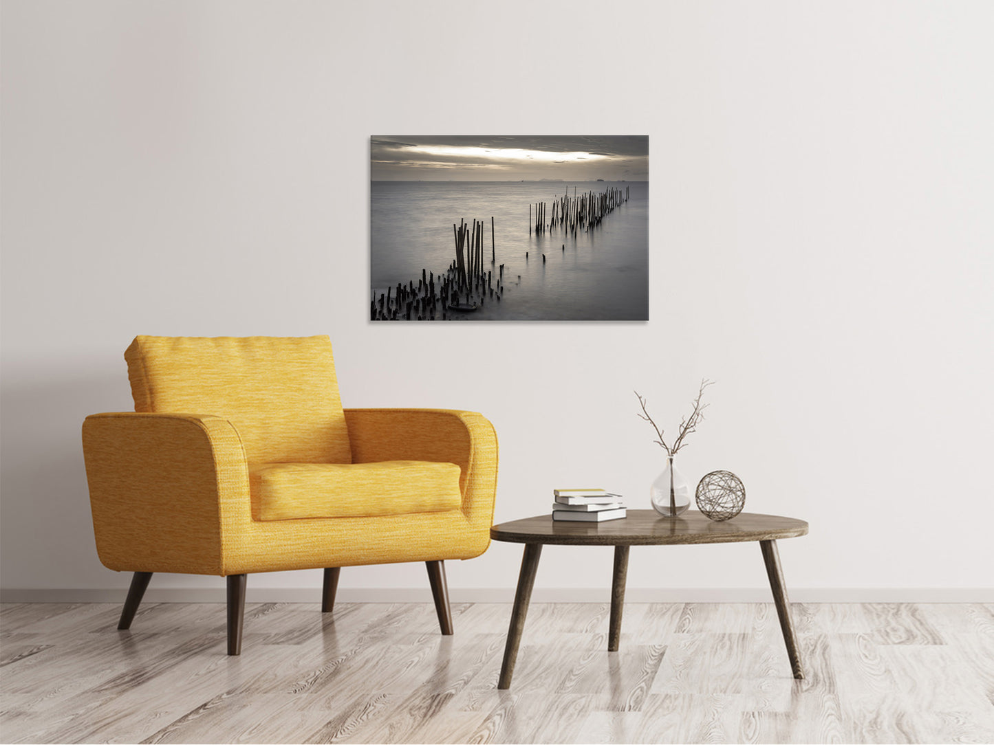 Leinwandbild Das Meer und die Träne