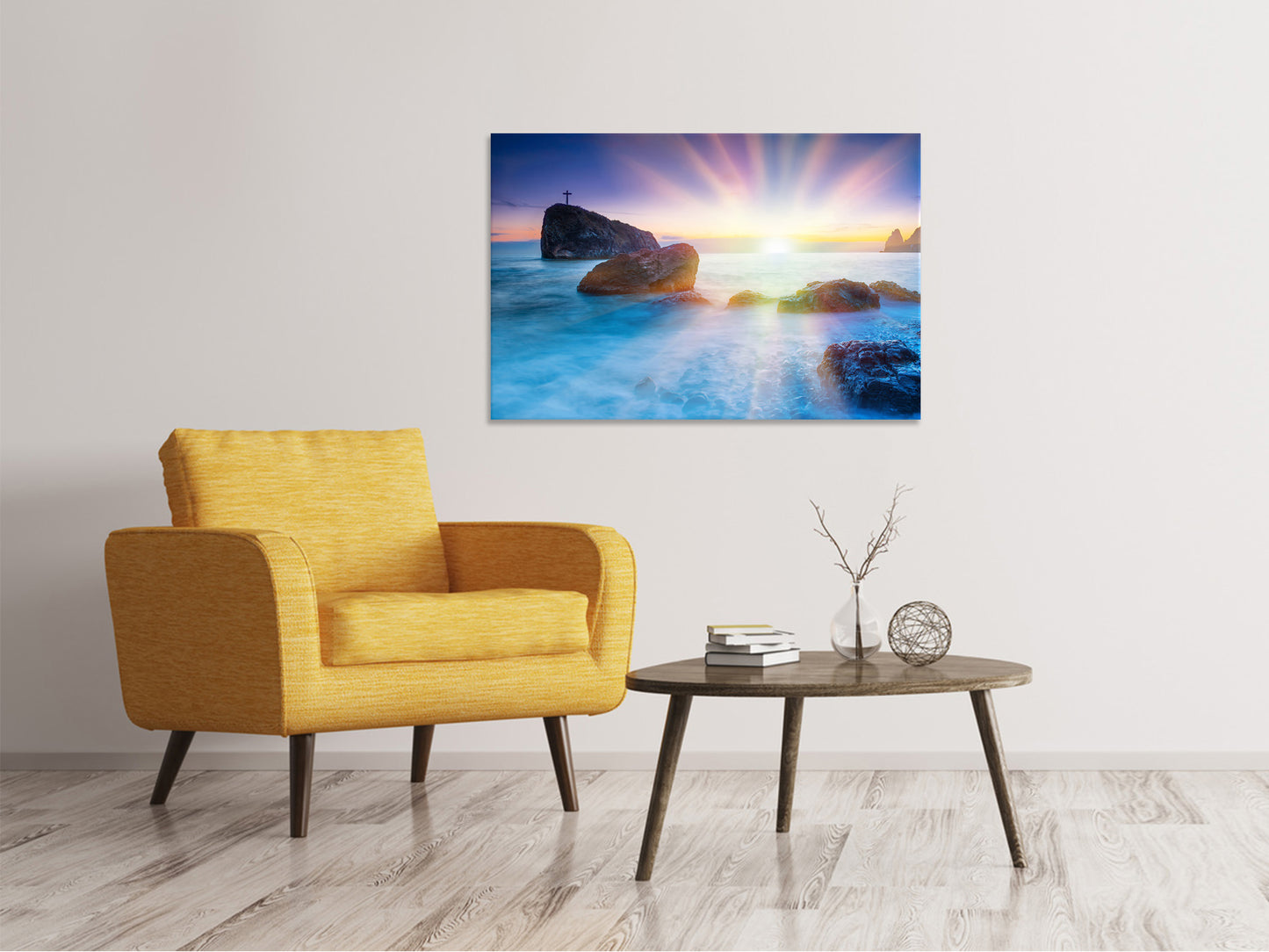 Leinwandbild Mystisches Meer