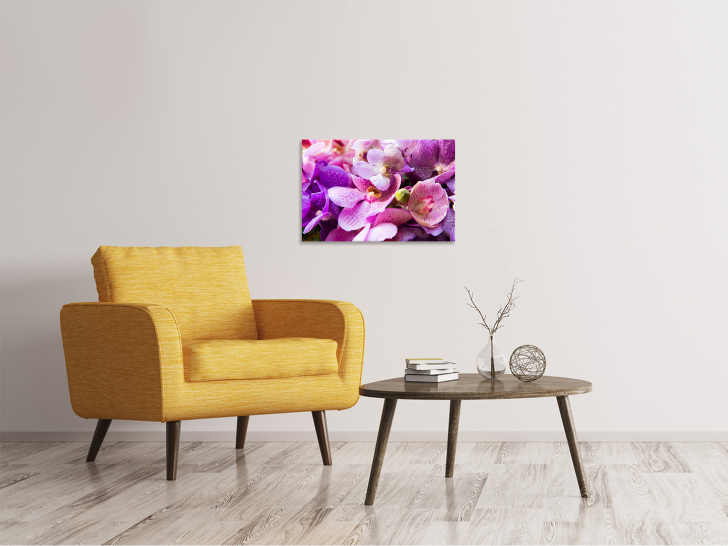 Leinwandbild Im Orchideenparadies