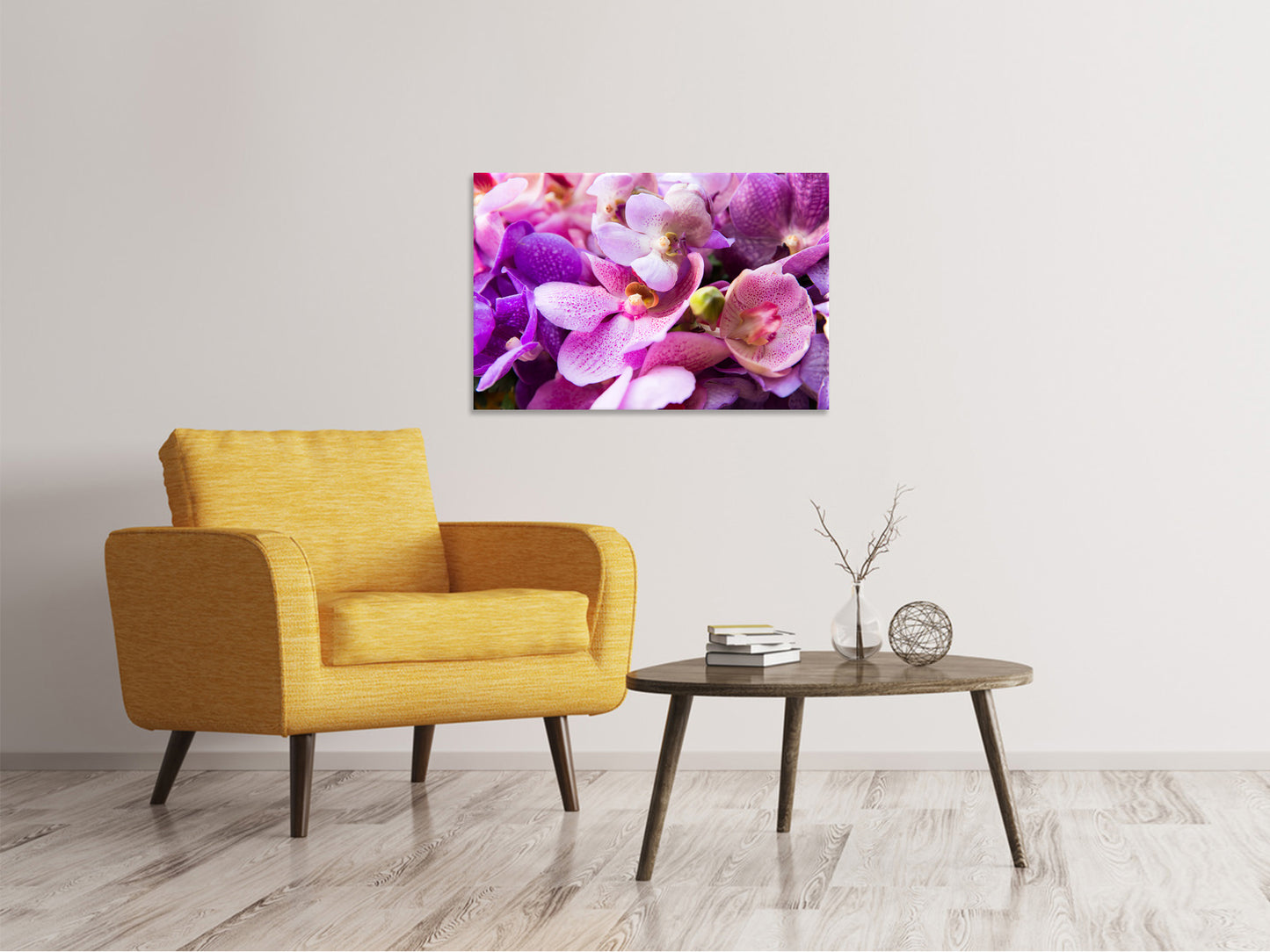 Leinwandbild Im Orchideenparadies