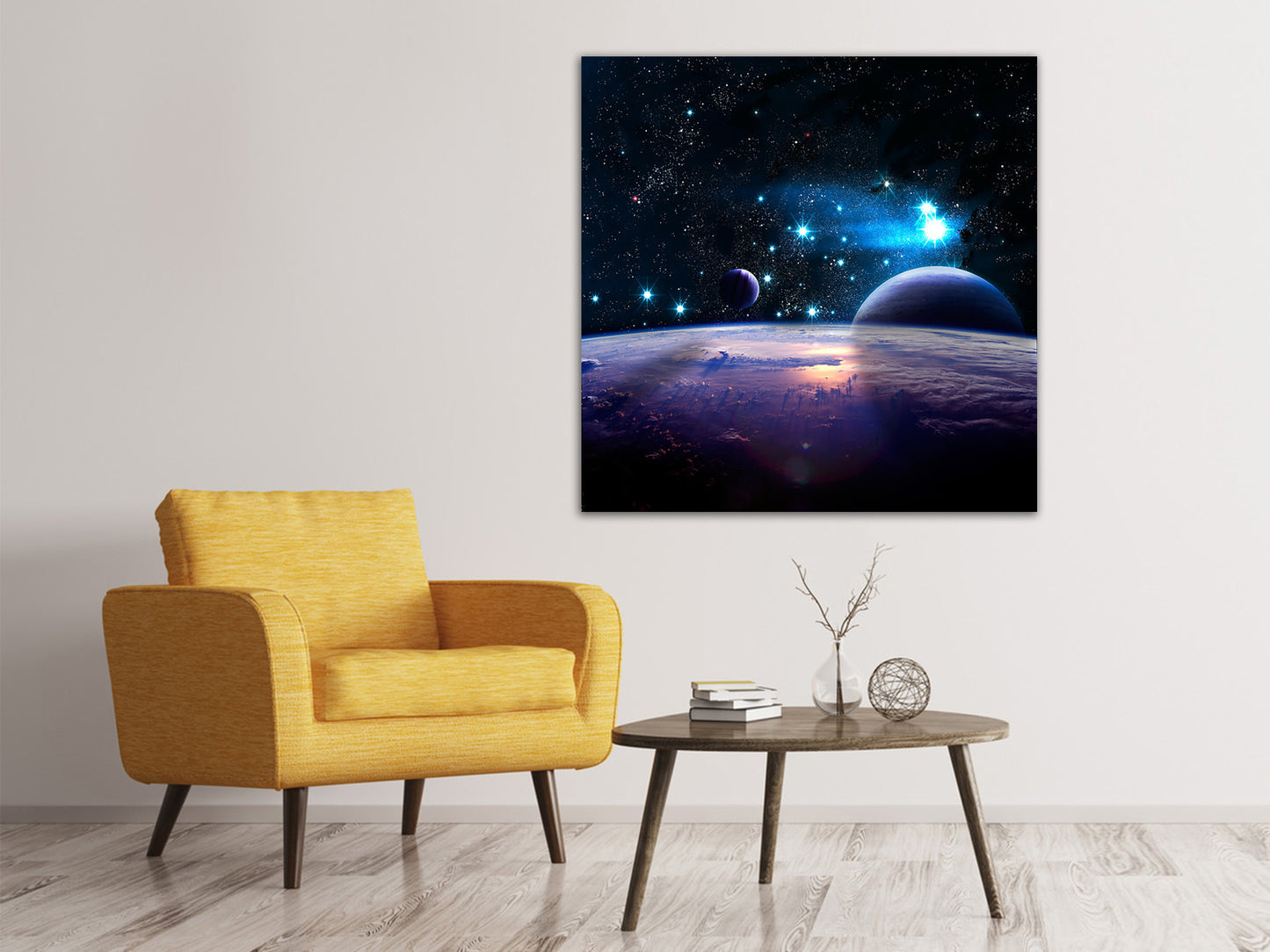 Leinwandbild Das All