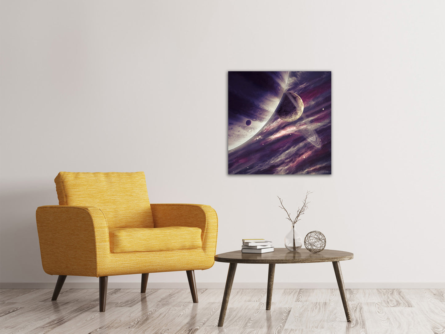 Leinwandbild Weltraumreise
