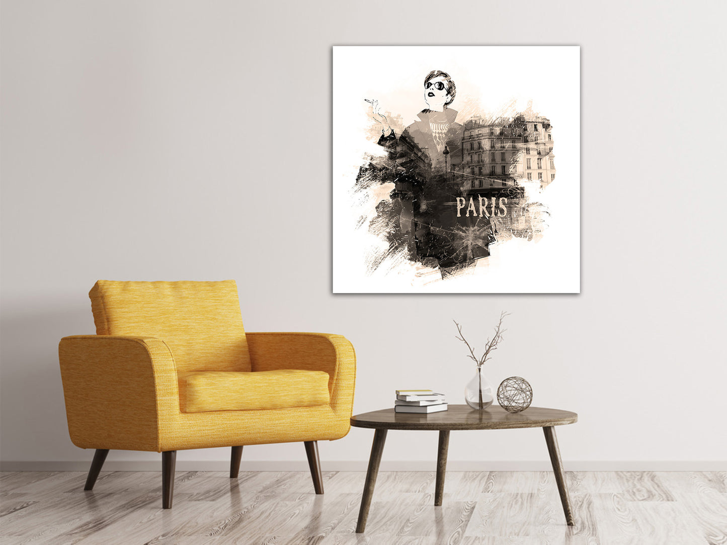 Leinwandbild Pariser Modell