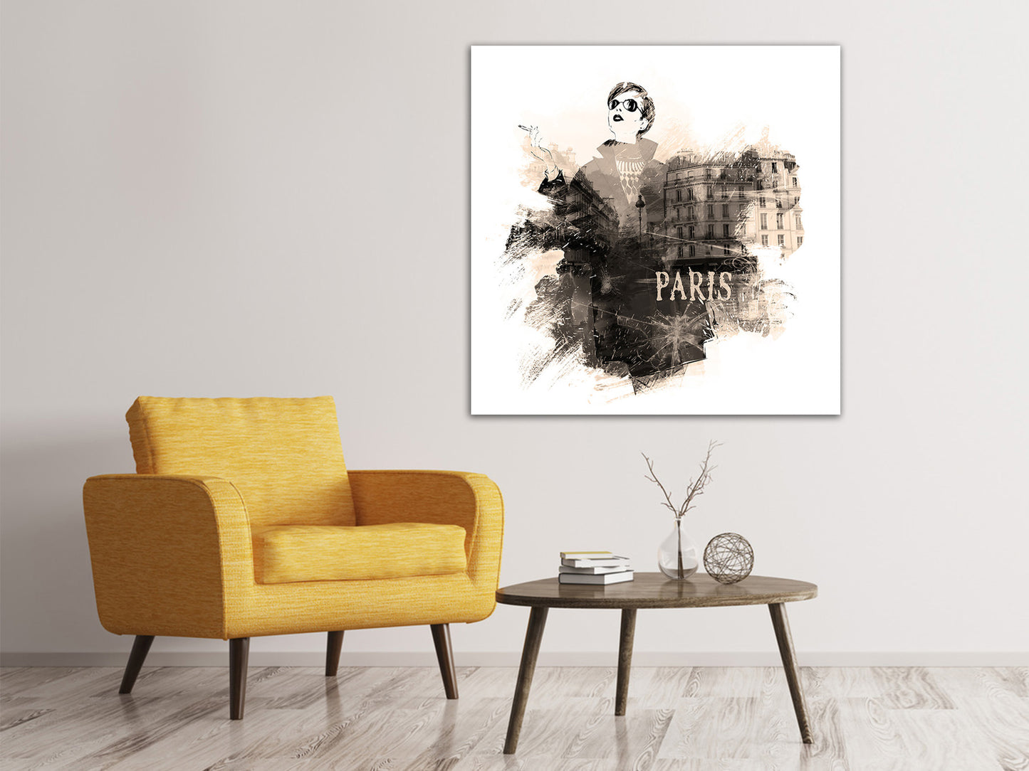 Leinwandbild Pariser Modell