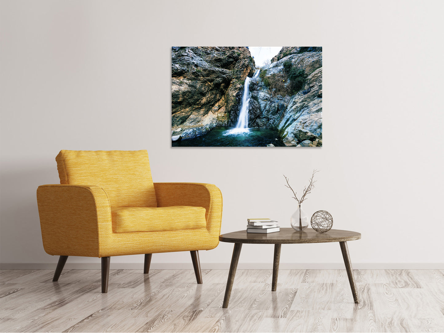 Leinwandbild Bewegtes Wasser