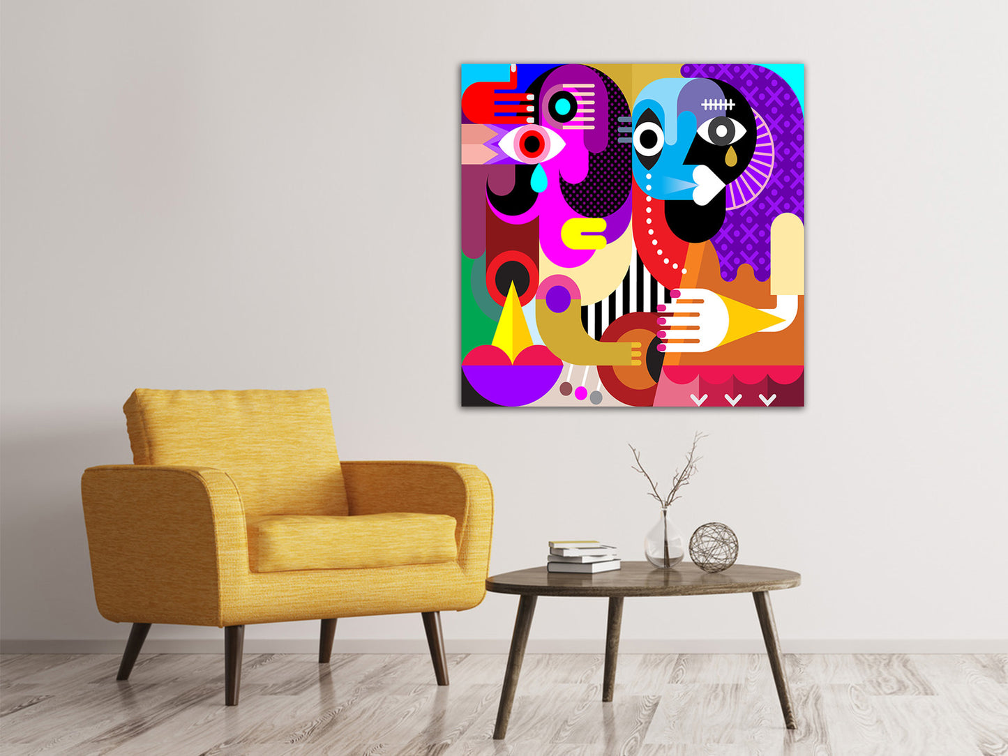 Leinwandbild Moderne Kunst People