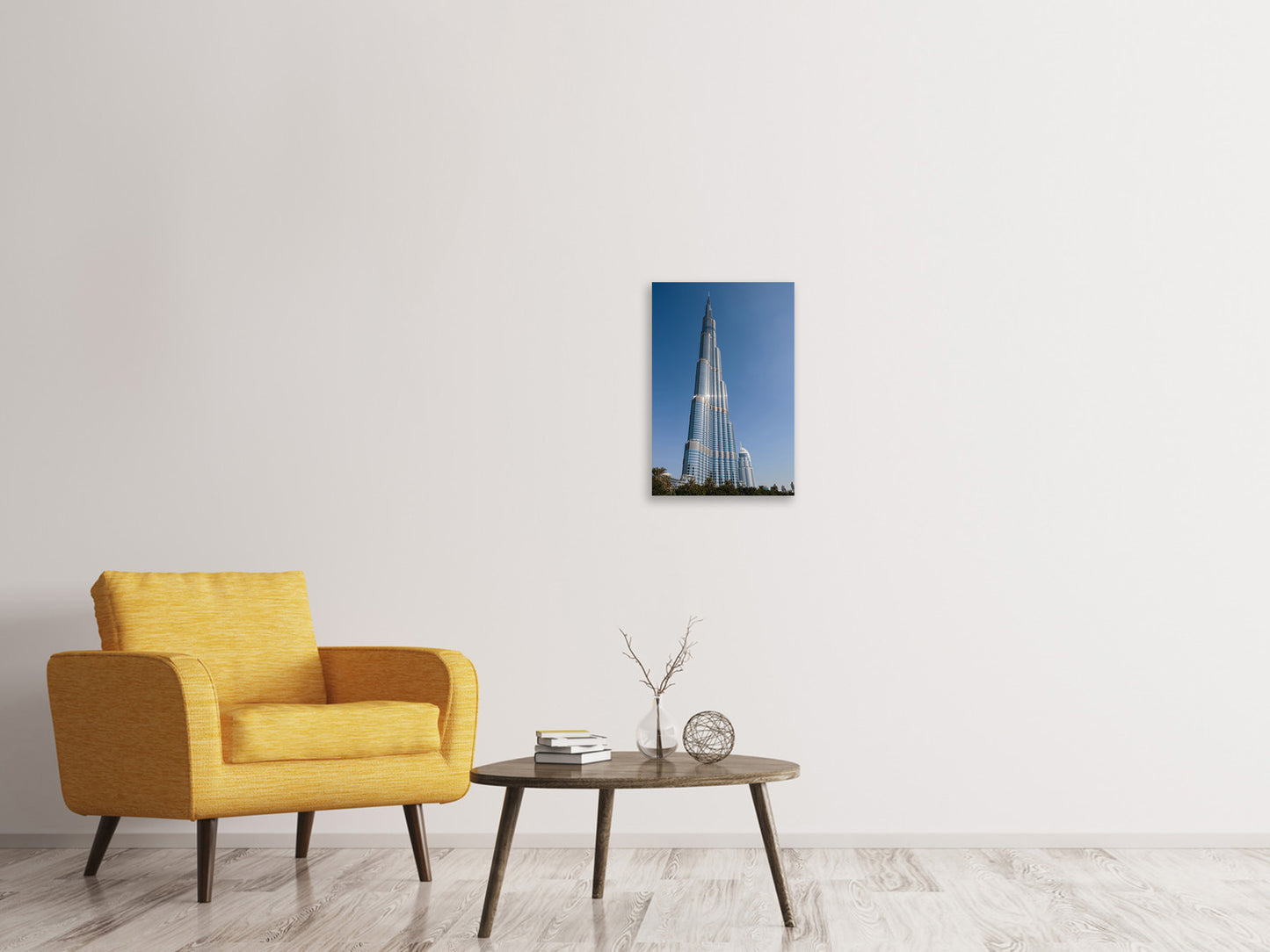 Leinwandbild Wolkenkratzer Dubai
