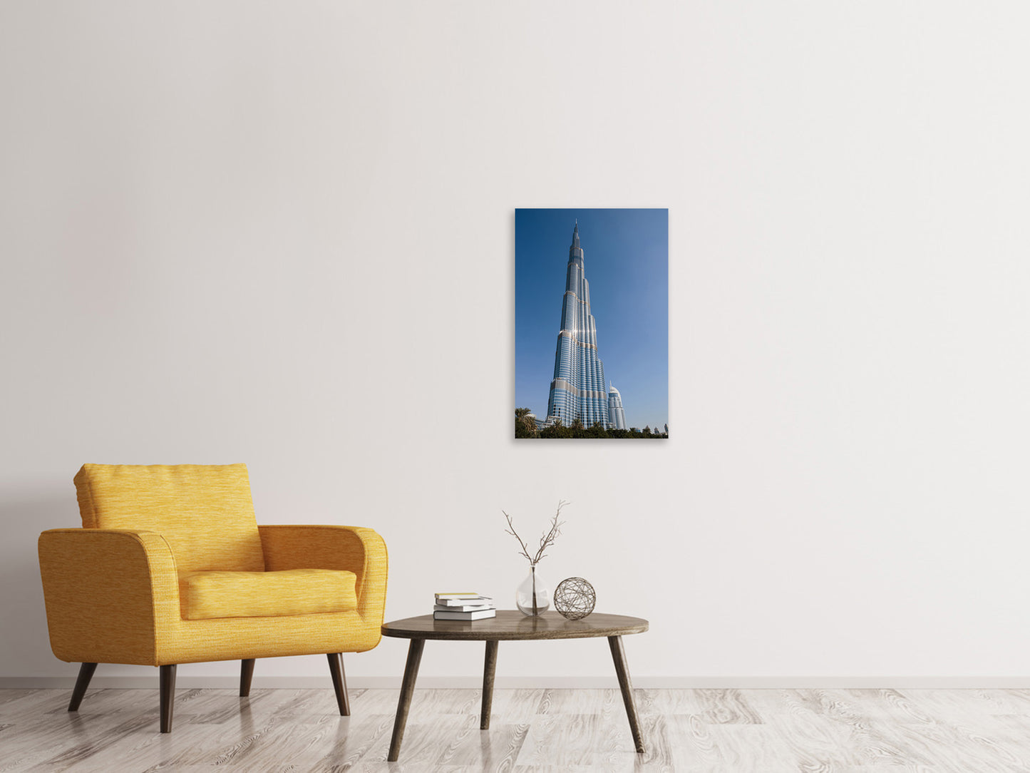 Leinwandbild Wolkenkratzer Dubai
