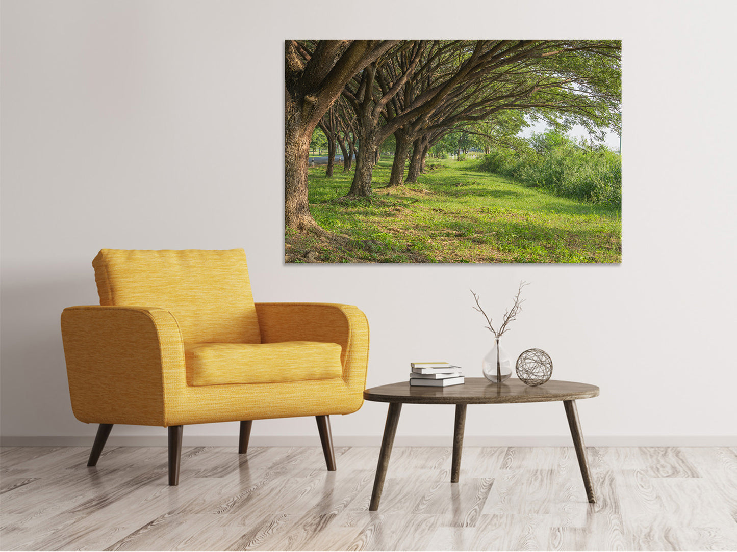 Leinwandbild Alter Baumbestand