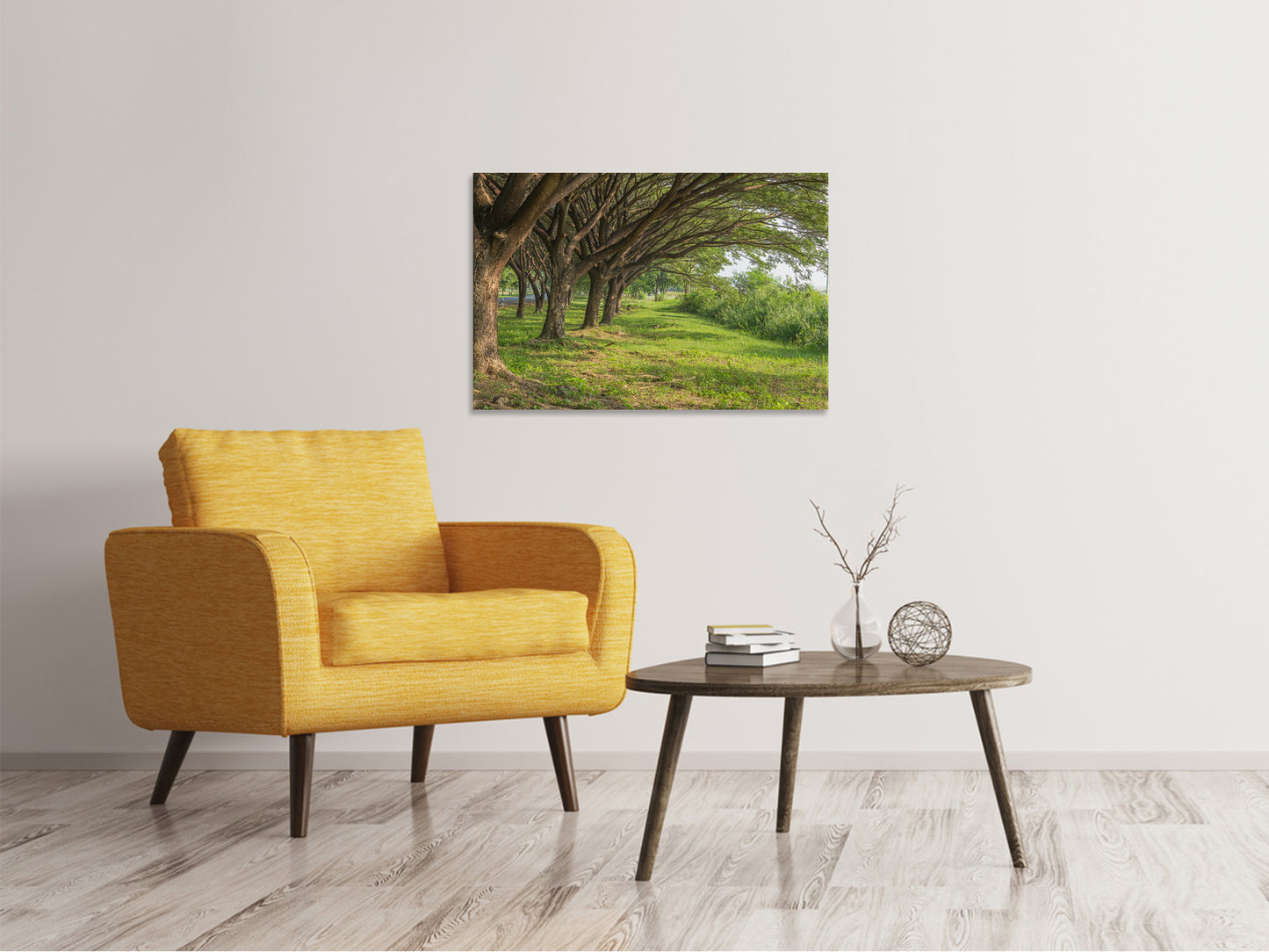 Leinwandbild Alter Baumbestand