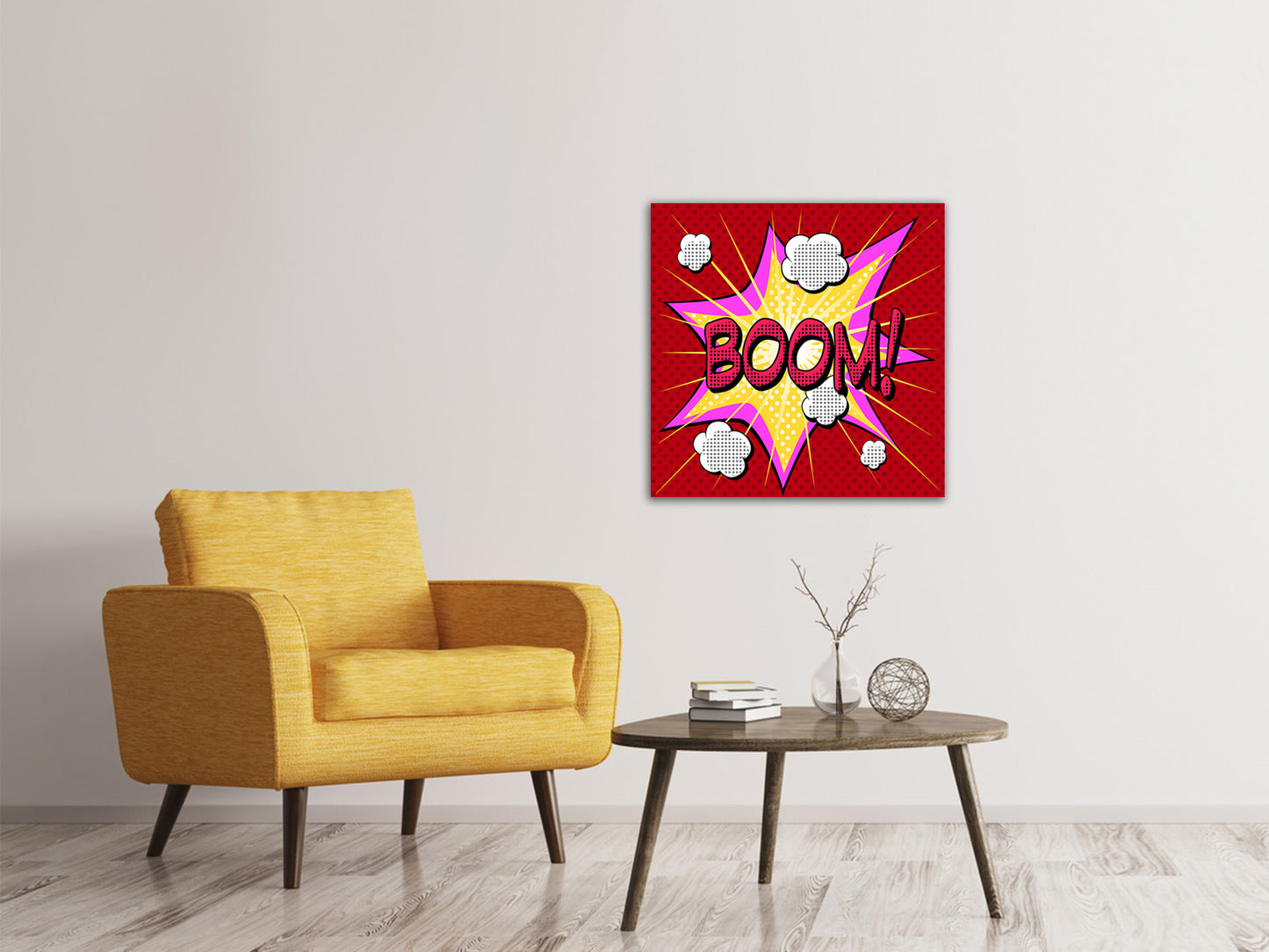 Leinwandbild Pop Art Boom