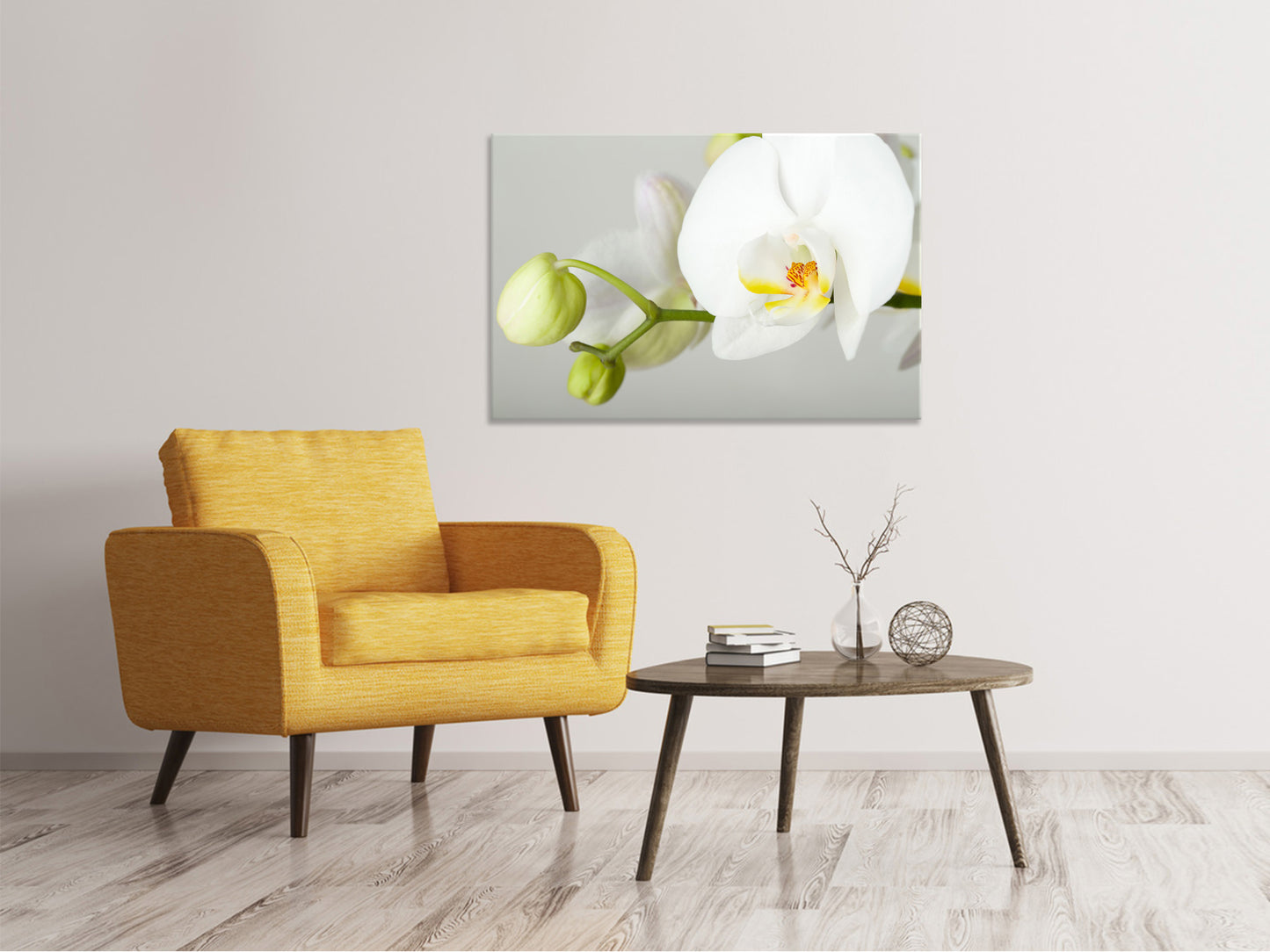 Leinwandbild Riesenorchidee