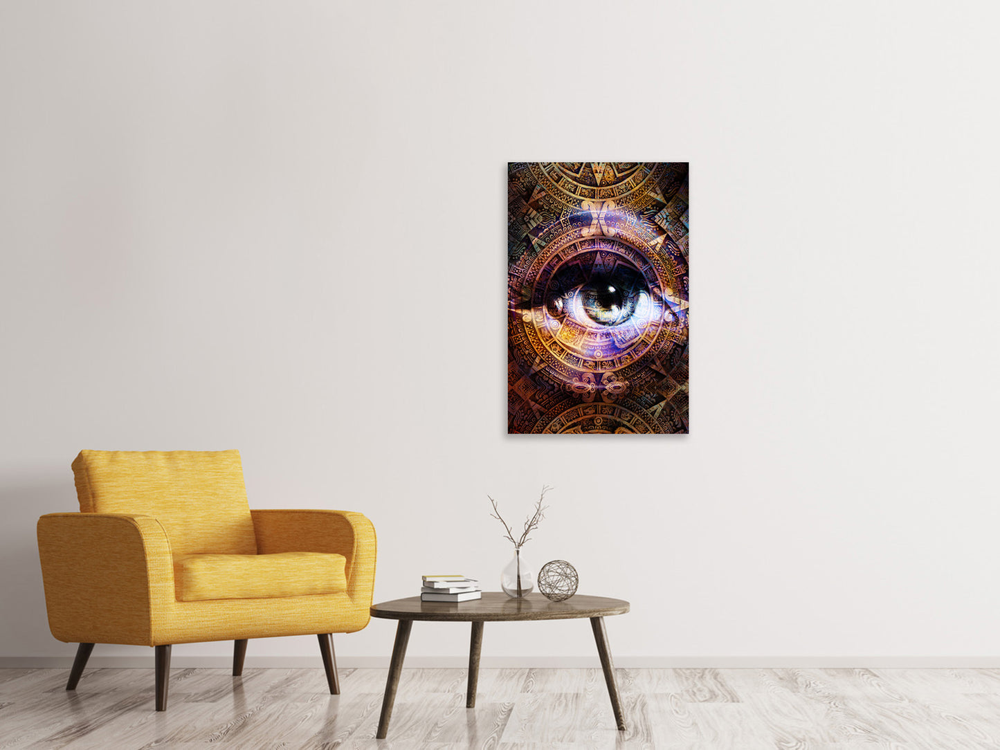 Leinwandbild Psychedelic Eye