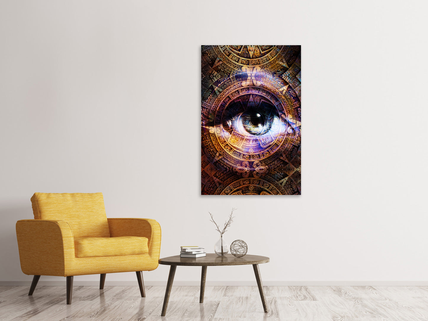 Leinwandbild Psychedelic Eye