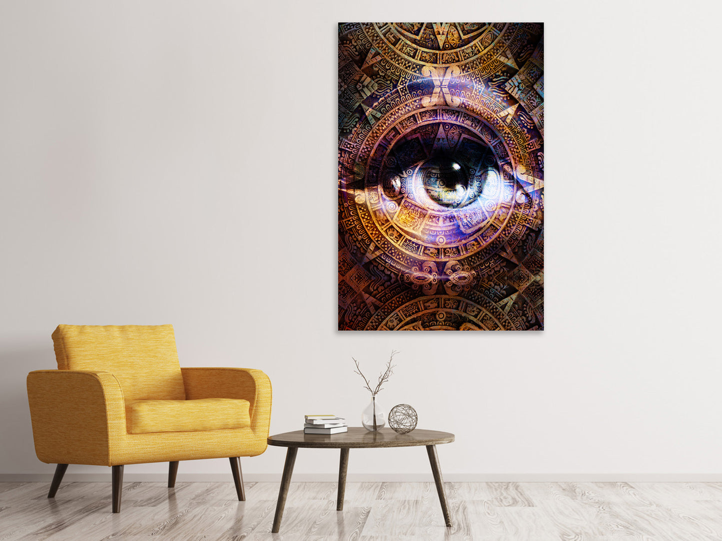 Leinwandbild Psychedelic Eye