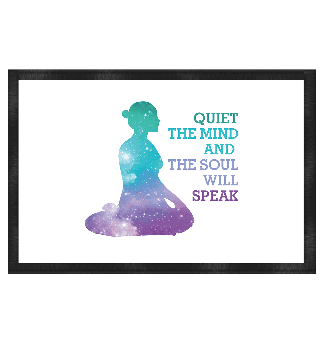 YOGA IS ABOUT SELF - Fußmatte