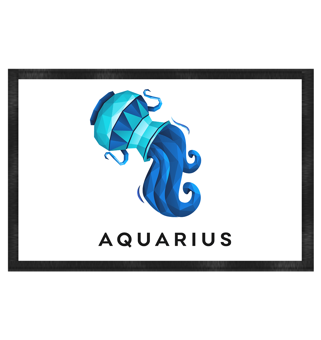 Wassermann Sternzeichen (Aquarius) - Fußmatte