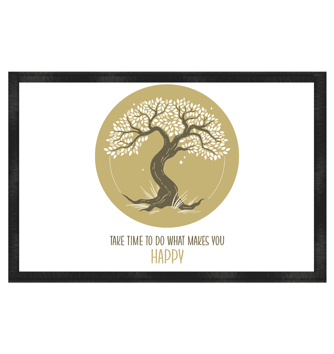 Happy - Fußmatte