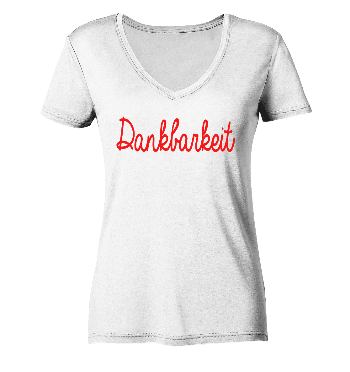 Dankbarkeit - Damen V-Neck Shirt