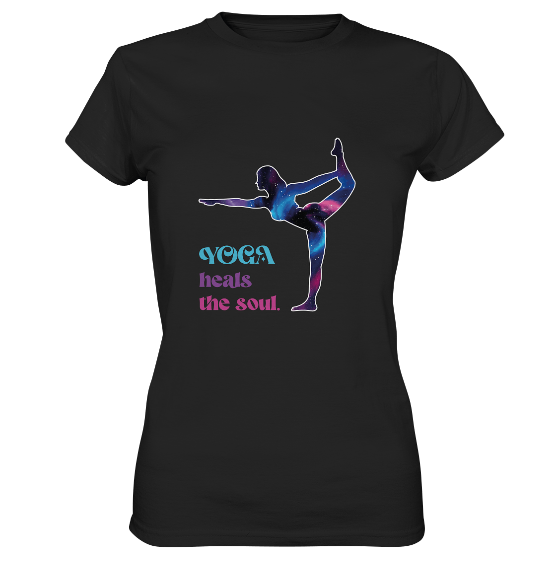 YOGA HEALS THE SOUL - Damen T-Shirt