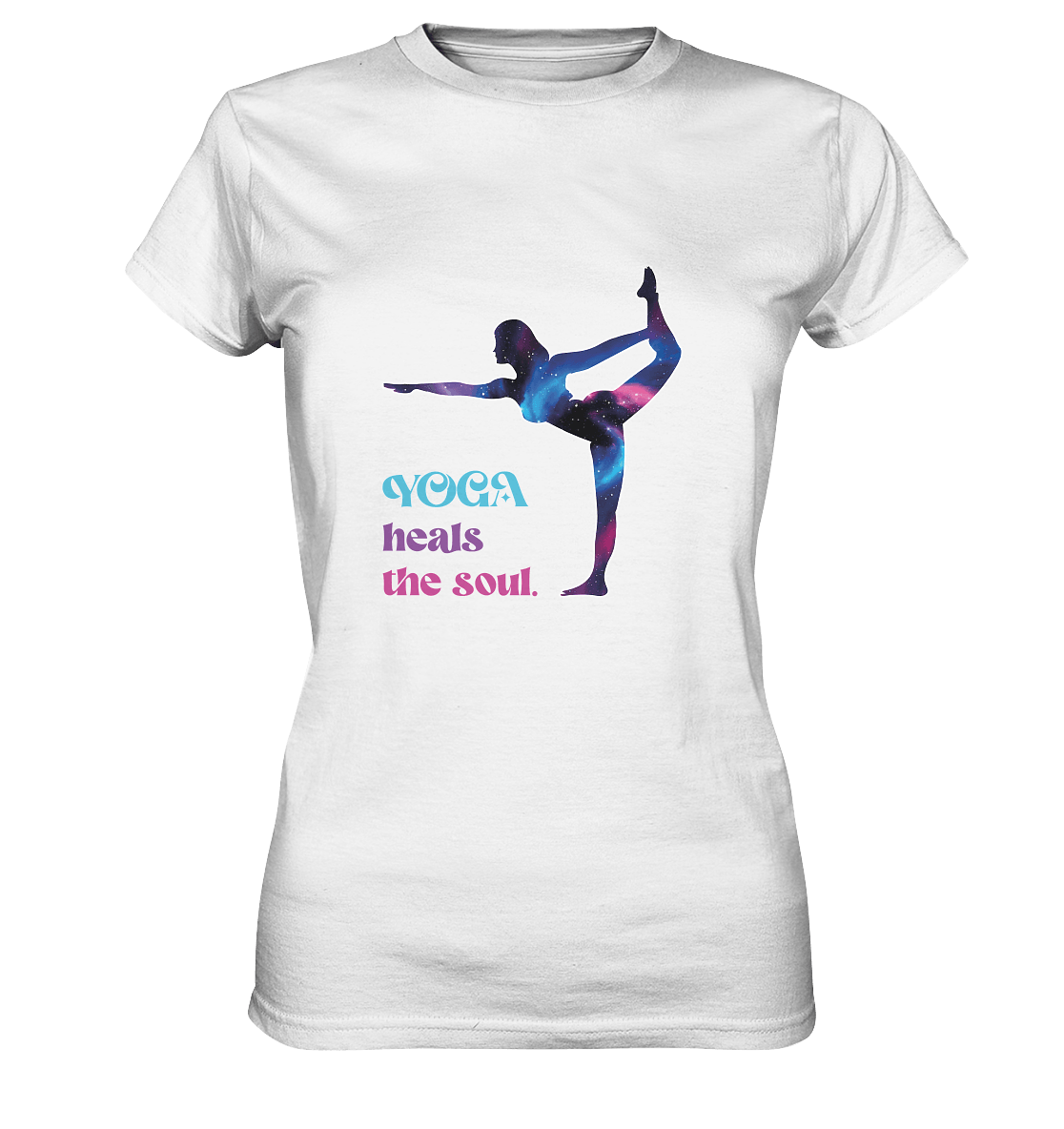 YOGA HEALS THE SOUL - Damen T-Shirt