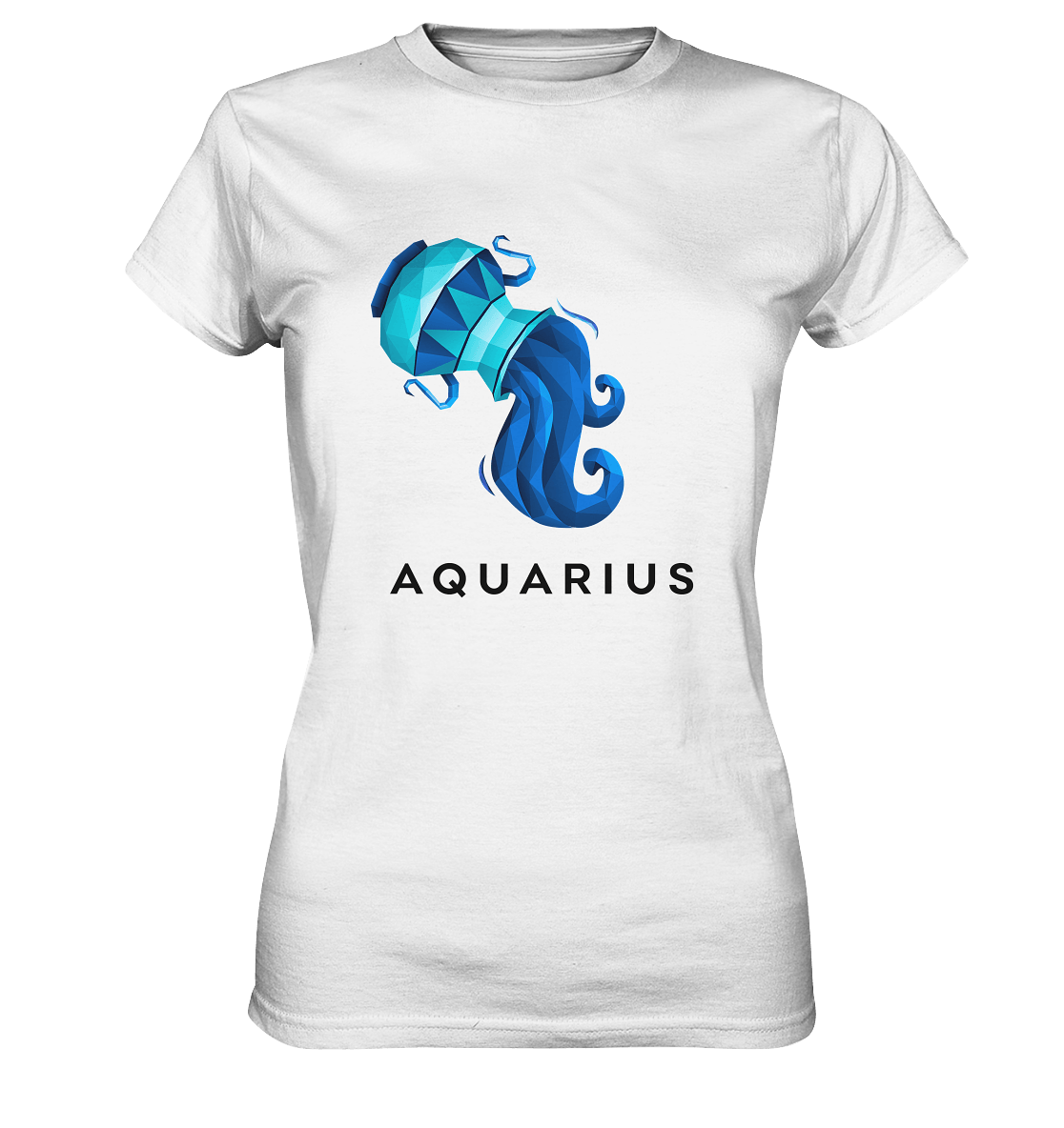 Wassermann Sternzeichen (Aquarius) - Ladies Premium Shirt