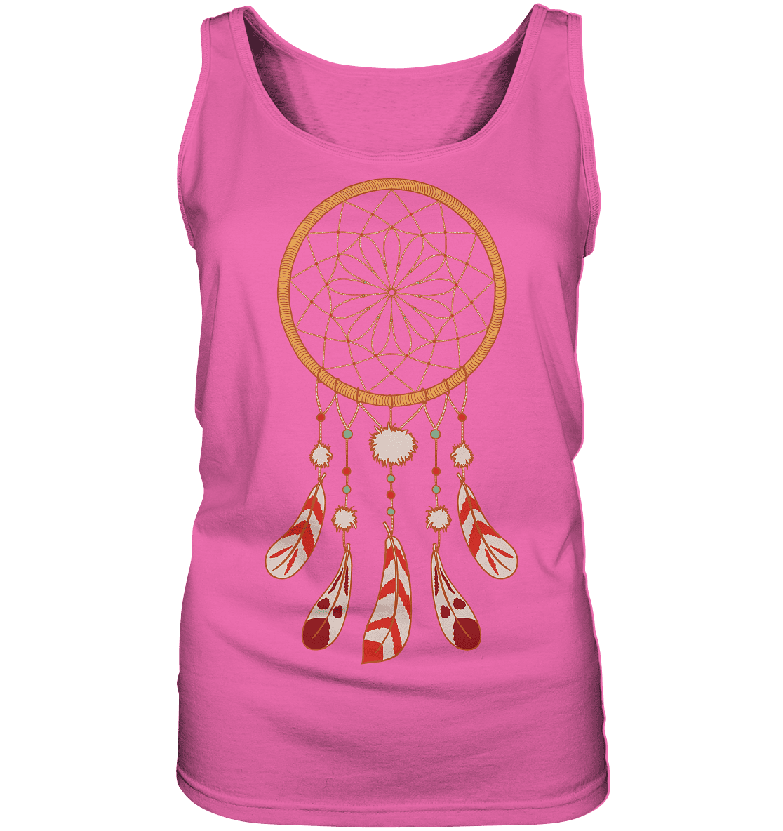 TRAUMFÄNGER - URSPRÜNGLICH INDIANISCHE SCHUTZAMULETTE - Damen Tank-Top