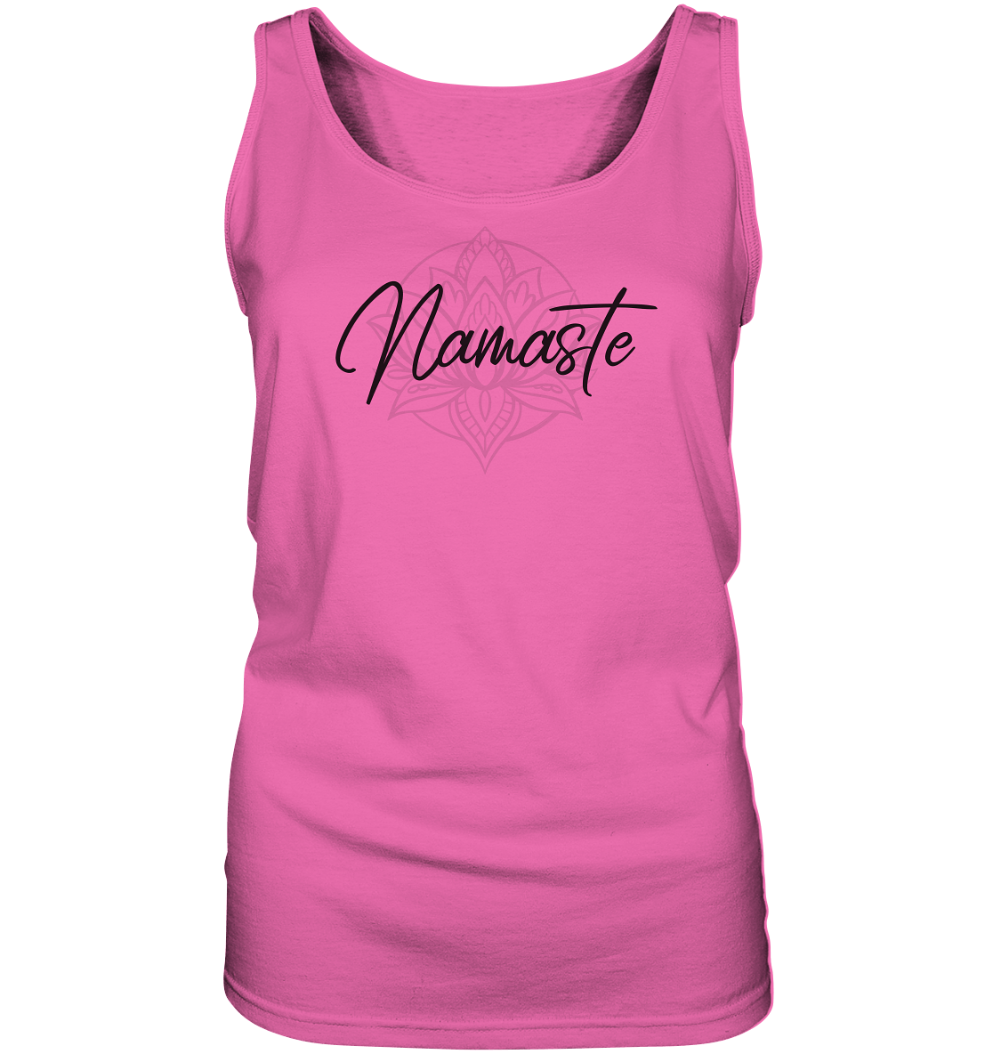 NAMASTE DIE BLUME DES LEBENS! - Damen Tank-Top