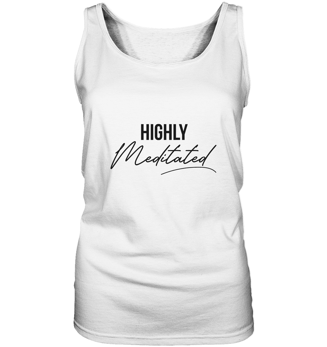 HIGHLY MEDITATED - Damen Tank-Top