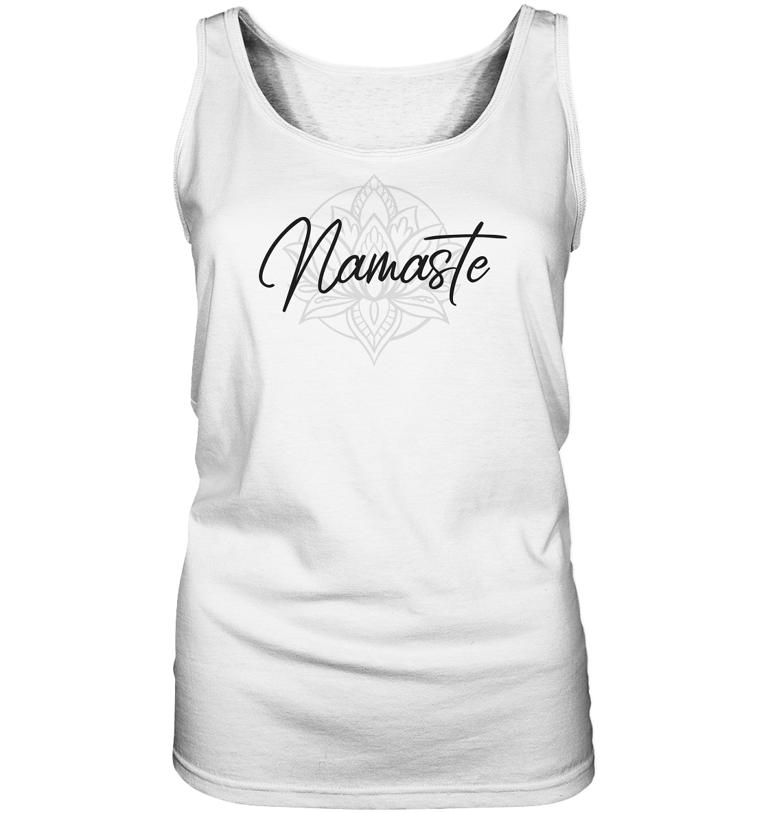 NAMASTE DIE BLUME DES LEBENS! - Damen Tank-Top