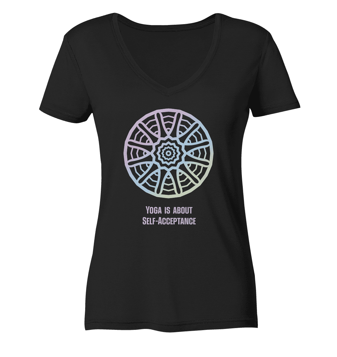 ACCEPTANCE - Damen V-Neck Shirt