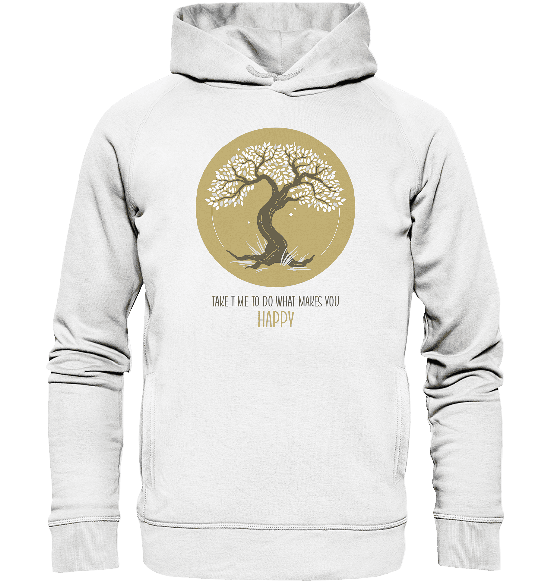 Happy - Unisex Hoodie Bio