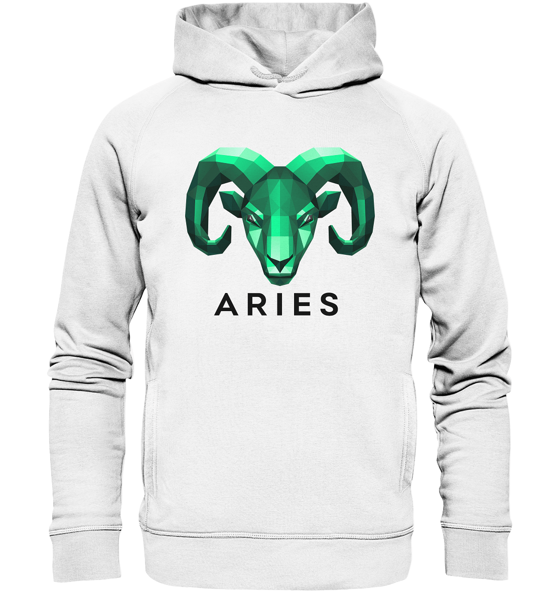 Widder Sternzeichen (Aries) - Organic Fashion Hoodie